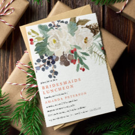 Convite Mystical Winter | Bridesmaids Luncheon Wedding V2