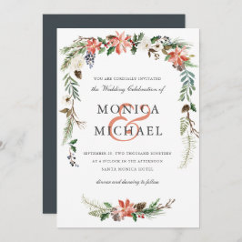 Convite Mystical Winter | Casamento Floral Garland