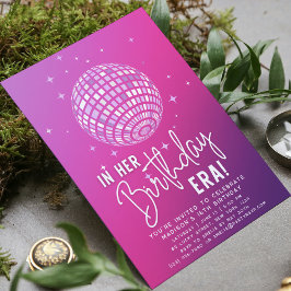 Convite Na Era De Aniversário, Festa Era, Festa Eras