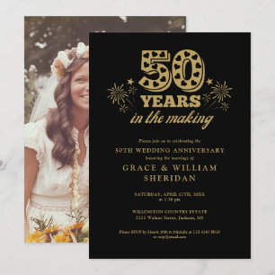 Convite Na Foto Comemorativa de 50 Anos de The Making Gold