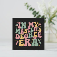 na minha época de Mestrado Graduação Mestre