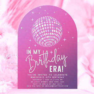 Convite Na Minha Era De Aniversário, Festa Era, Festa Eras