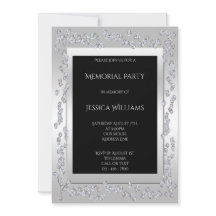 Na moda Diamantes Silver Memorial Party