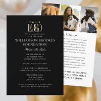 Na moda Gala Logotipo Personalizado de Evento Foto