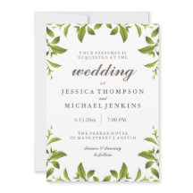 Na moda Green Botanical deixa casamento