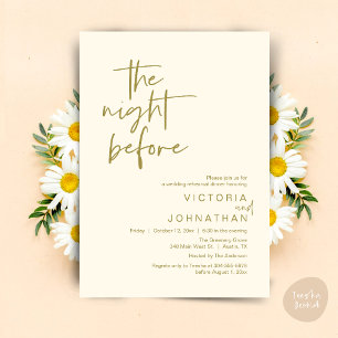 Convite Na Noite Anterior, Janto do Partido de Ensaio de C