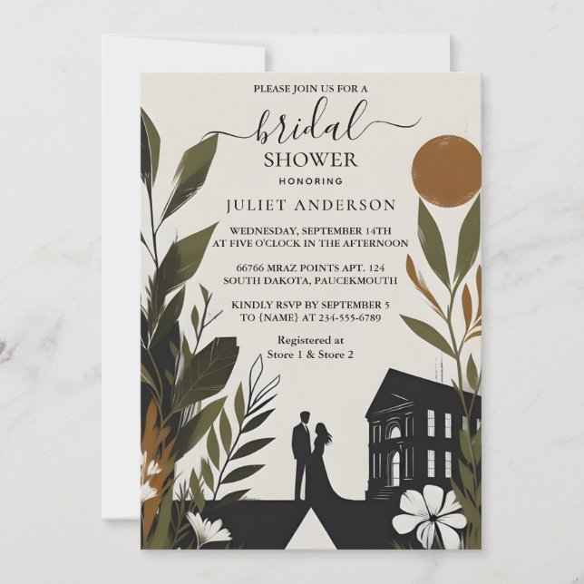 Convite Na Verdadeira contratação do Chá de panela de trib (Frente)