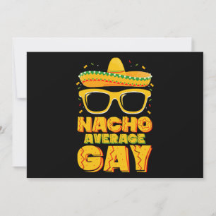 Convite Nacho Média Gay mexicana LGBTQ Cinco de Mayo