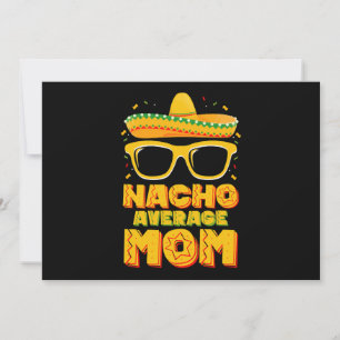 Convite Nacho Média Mãe Cinco De Mayo Correspondendo Famíl