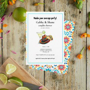 Convite Nacho O Seu Chá De Casais Médios