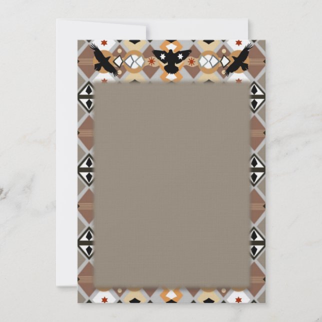 Convite Nacional Americano para Corvos (Frente)