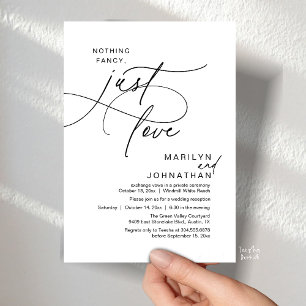 Convite Nada de Fantasia, Apenas Amor, Jantar Romântico de