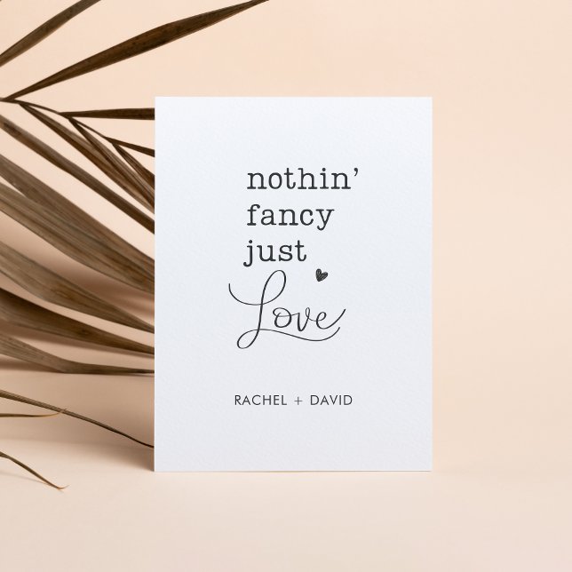 Convite Nada de Luxo, Apenas Amor Nós Fugimos Festa de Elo (Criador carregado)