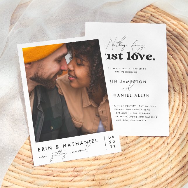 Convite Nada De Rico Adora O Casamento Da Groovy (Criador carregado)