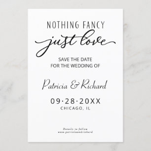 Convite Nada De Rico Adorando Casamento Salvar A Data