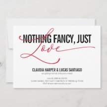 Nada De Rico Apenas Adora Casamento Casual