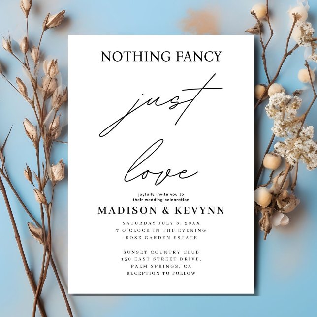 Convite Nada De Rico Apenas Adorando Casamento (Criador carregado)