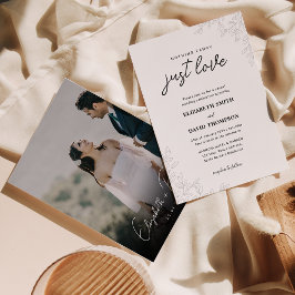 Convite Nada De Rico Apenas Adorando Foto Deixa Casamento