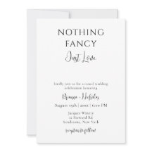 Nada De Rico, Apenas Ame Casamento Casual