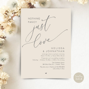 Convite Nada de Rico, apenas amor, Recepção de casamento