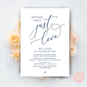 Convite Nada de Rico, apenas amor, Recepção de casamento