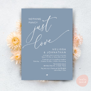 Convite Nada de Rico, apenas amor, Recepção de casamento