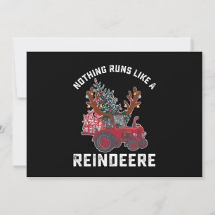 Convite Nada Funciona Como Um Trator Rena Rena