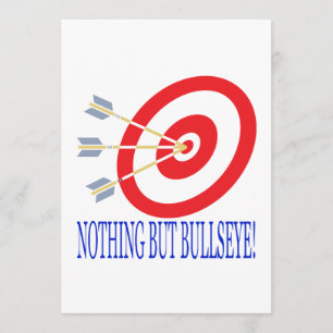 Convite Nada mas Bullseye