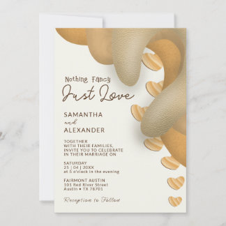 Convite Nada Rico Adora Casamento Casual Boho