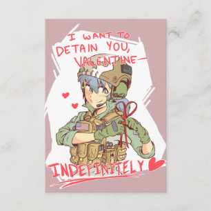 Convite Namorados de Operador Yandere 1