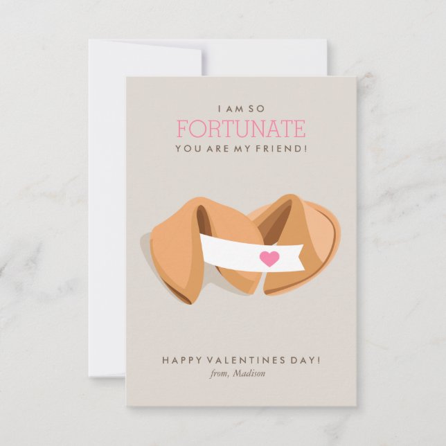 Convite Namorados de sala de aula para crianças da Fortune (Frente)