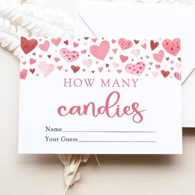 Convite Namorados Rosa Docinho Quantas Candies Jogo (Criador carregado)