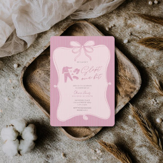 Convite Não dormimos nada aniversário de 1 ano da menina