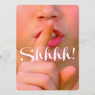 Convite Não! É uma festa da Surpresa Elegante Especial