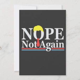 Convite Não Novamente Engraçado Presidência Republicano Tr