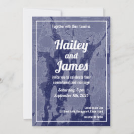 Convite Narragansett Bay Newport Vintage Map Invt