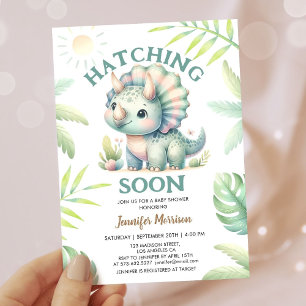 Convite Nascendo em Breve! Chamada para Chá de Bebê do Din
