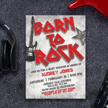 Nascido para Rock - Chá de Bebê