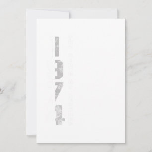 Convite Nascimento das lendas 1974 46. º presente de anive