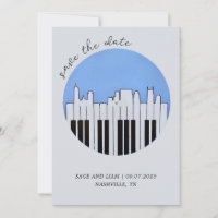 Nashville Skyline Piano Music Record Salvar a Data