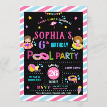 Natação de praia da Festa de aniversário piscina