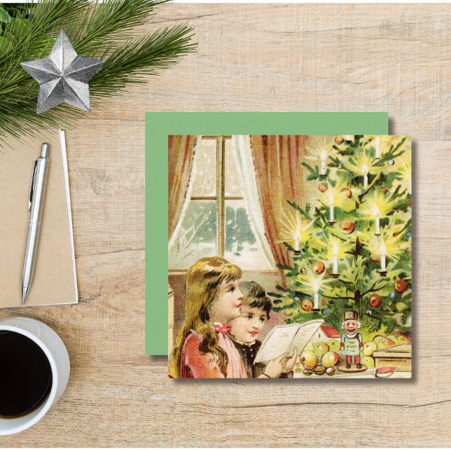 Convite Natais vintages 1902 (Criador carregado)