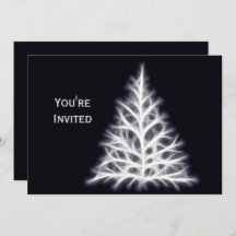 Natal branco de árvore Natal gráfico