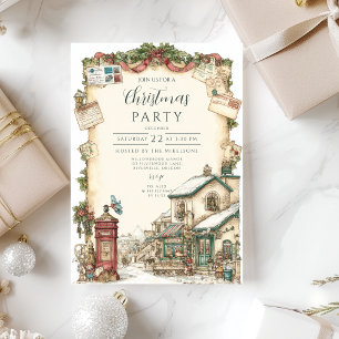 Convite Natal da Caixa Postal Vitoriana