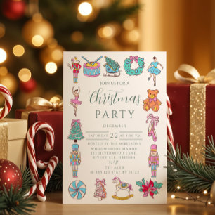 Convite Natal do Ballet Quebra-Nozes