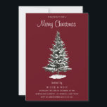 Convite Natal do inverno: A Trendy Winter Modern Party<br><div class="desc">Natal do inverno: Tendência Winter Modern Party Ver coleção correspondente em Niche e Nest Store</div>