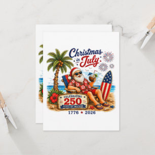 Convite Natal em Julho 250 Anos de Praia da Liberdade Papa