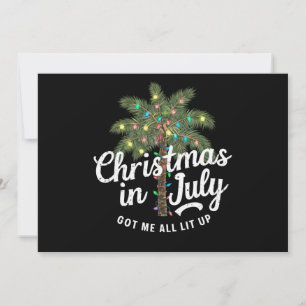 Convite Natal em julho me deixou todo animado
