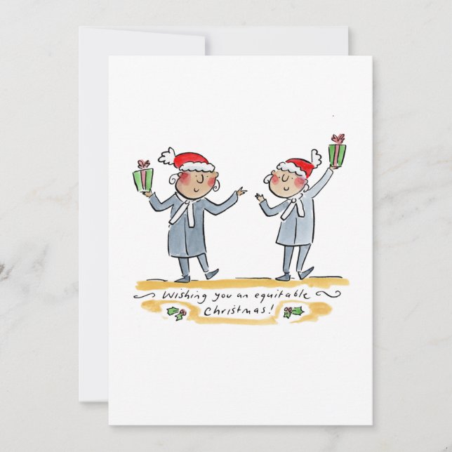 Convite Natal Equitativo (Frente)