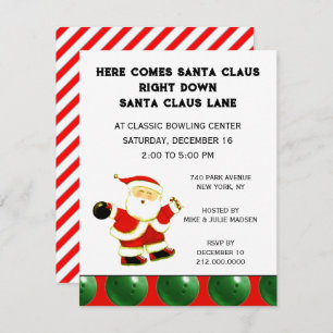 Convite Natal Holiday Bowl